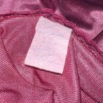 VINTAGE Fantasy Nightwear Pajamas Set Womens Medium Purple Nylon 2 PC Top Pants Photo 4