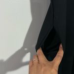 Tahari NWT  Black Sleeveless Dress Square Neck With Pockets Size 8‎ Photo 3