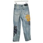 BDG High Rise Baggy Light Wash Jeans Patchwork Boho Festival High Rise Womens 28 Photo 3