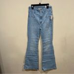 Free People NWT  We The Free Jayde Flare Jeans size 27 color washed out Photo 7