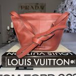 Lucky Brand New  Brown Leather Bucket Crossbody Bag Drawstring Womens Photo 4