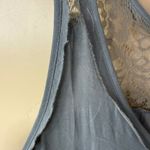 Simple Suzanne‎ Betro Gray Lace Tank Dress Sleeveless Casual Medium Photo 3