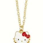 Hello Kitty  Official Licensed Cute Ballerina Pendant 18” Necklace NWT Photo 0