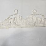 Tularosa Valentina Embroidered Bra Top in White XS Photo 5