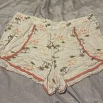 Cacique  Tropical Print Pajama Shorts with Pink Accents Photo 0