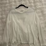 Material Girl Material Girls Twist Knot White Sweater Photo 6