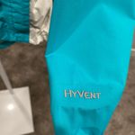 The North Face  Womens Stinson Hyvent Windbreaker Rain Jacket Turquoise & White Photo 4