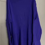 Free People  Clear Skies Cold Shoulder Violet Tunic Mini Shift Dress Boho XS Photo 6