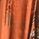 House of Harlow  1061 brown floral satin halter M midi dress NWT boho coc… Photo 5