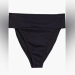 MONTCE Tamarindo Rib High cut Bikini Bottom, Medium , $112 Black Photo 4