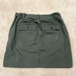G1 Goods Green Mini Skirt Size 0 flaw missing button Photo 3