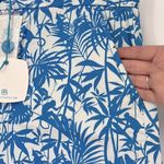 Tori Richard Jungle Patricia Skirt Blue & White Women’s Size 10 New with tags! Photo 8