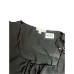 Nine Britton  sheer black long sleeve size small NWT - small snag in back see pic Photo 11