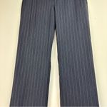 Theory  Womens Virgin Wool Blend Pinstripe Dress Pants Trousers Sz 4 Photo 4