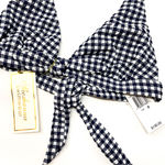 Shoshanna  Checkered Triangle Bikini Top Photo 4