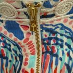 Lilly Pulitzer Gabby Shell Me About It Shift Dress Size 10 Turquoise Blue Coral Photo 8