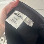 Rolla’s Women’s 25 Black Wide Leg High Waist Wide Leg Jeans Pants Photo 5