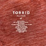 Torrid Active Sz 4 Pink & Red Elastic Waist Performance Crop Leggings w/ Pockets Photo 3