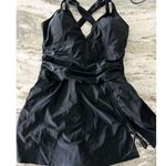 BMJL Women's Swimdress Size M Black V Photo 0