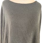 KAVU  Wilhelmina Asymmetrical Black Sweater Dolman Long Sleeve Top Size One Size Photo 1