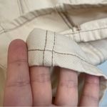 House of Harlow 1960 Cream Denim Maxi Dress XS Collar Vest Ivory Button Down White Photo 9