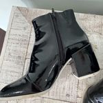 mix no. 6  Shiny Black Ankle Booties Photo 6