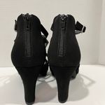 Easy Street Elegant Black Strappy Heels Photo 5