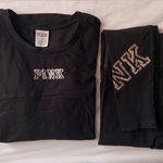 PINK - Victoria's Secret PINK VS Black Sequin Set Photo 0