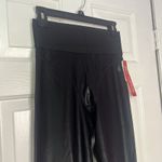 Good American Black Legging Midnight Shine Size 2 Active 7/8 Leggings Shiny Nwt Photo 2