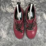 Vans  Colfax Low UltraCush Port Royale Burgundy Leather Black Boot Women’s 8 Photo 4