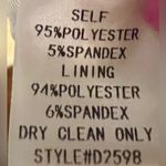 re:named  Cream w/ Black Polka Dots Ruched Lined Bodycon Mini Dress Size‎ Small Photo 10