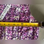 Olive & Oak Anthropologie Womens Purple Spring Plum Print Sleeveless Dress Small Photo 4