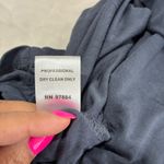 Tart  Halter Dress Sleeveless Casual A-Line‎ Sundress Gray Cupro Blend Size S Photo 4