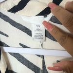 H&M  Zebra Print Midi Dress Size M Photo 4