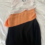 Armani Exchange color block strapless dress Photo 0