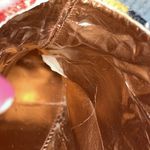 Miss Albright Anthropologie Fabric 3” heel Booties, size 7.5 Red Photo 14