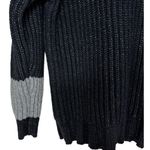 James Perse Los Angeles Women's Black Chunky Wool Blend Sweater Armband Size 3 Photo 2