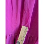 Vince Camuto Women's Mini Dress Lightweight Three Tier Pink Size Large Photo 15
