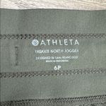 Athleta Trekkie North Mid Rise Jogger Pants Olive Green Size 6P Photo 5