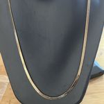 FINAL MARKDOWN Golden Minimalist Necklace Gold Photo 1
