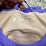Coolibar Women’s Kawela Swim Top Padded Self Bra Longsleeve UPF 50+ in Purple L Size L Photo 10