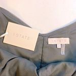 1. State  The Curator Metallic Silver‎ Foil Faux Leather Dress Photo 9