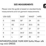 Tahari Yumi Kim Bora Bora Navy SoHo Mixer silk wrap dress size 8/large Photo 13