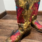 Tanner's Mark Cowboy Boots Red Size 8 Photo 1