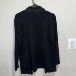 Fortune + Ivy  black lightweight cardigan with 2 front pockets Photo 3