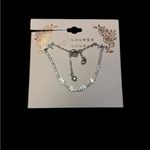 LC Lauren Conrad  Silver Tone MAMA Adjustable Bracelet Photo 2