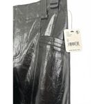 Free People Star Crossed Lovers Patent Faux Leather Pants Black NWT Size 0 Photo 6