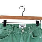 Reformation  Cowboy High Rise Straight Jeans in Green Photo 1