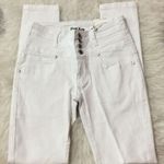 Blue Age Jeans high waist skinny white denim jeans Juniors Size 3 Photo 0