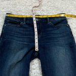 Lucky Brand Ava Capri Crop Skinny Jeans Dark Wash Mid Rise 8/29 Raw Hems Stretch Photo 5